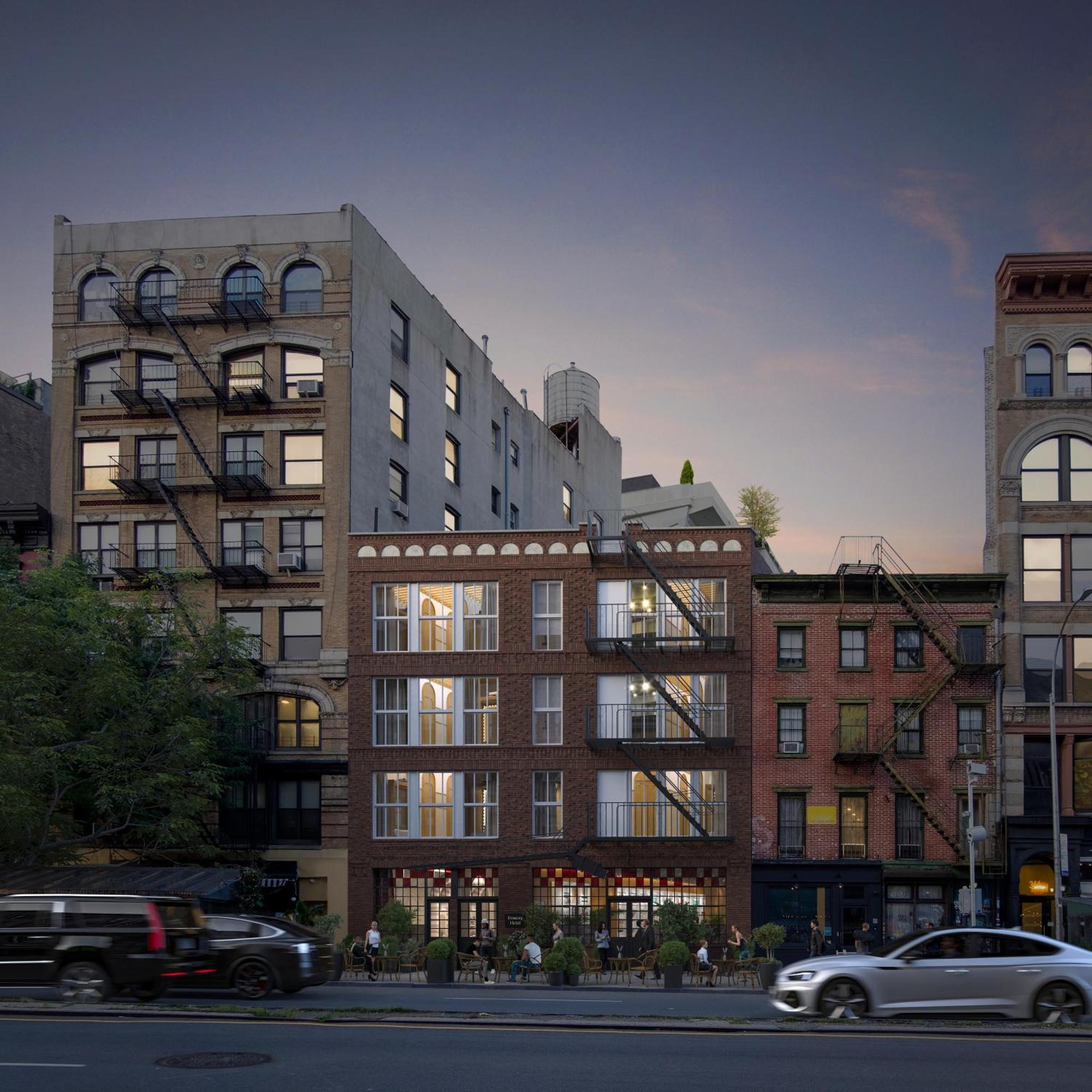 Now Now Noho Hotell New York Exteriör bild